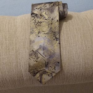 Couture 18 karat gold X'Andrini 100% silk tie